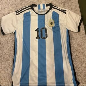 Lionel Messi Argentina Soccer Jersey